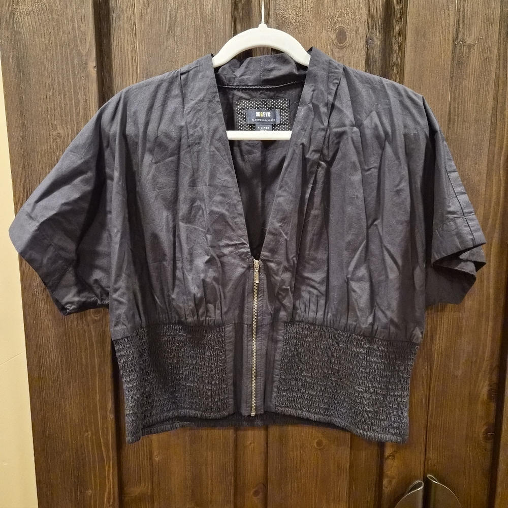 Maeve Zip Up Blouse